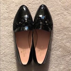 Kate Spade patent leather Cleo loafers